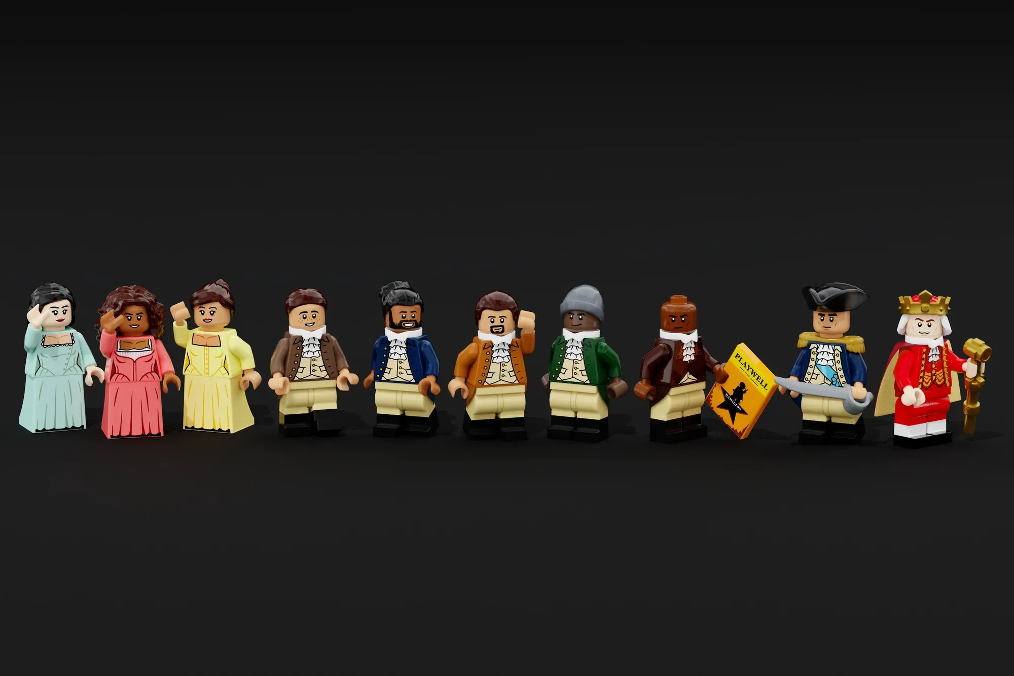 Musicalul Hamilton face pasul spre universul LEGO: Un proiect de 10.000 de voturi intră în etapa de revizuire