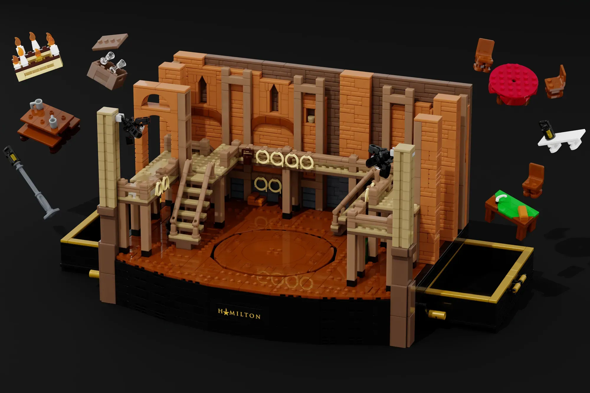 Musicalul Hamilton face pasul spre universul LEGO: Un proiect de 10.000 de voturi intră în etapa de revizuire