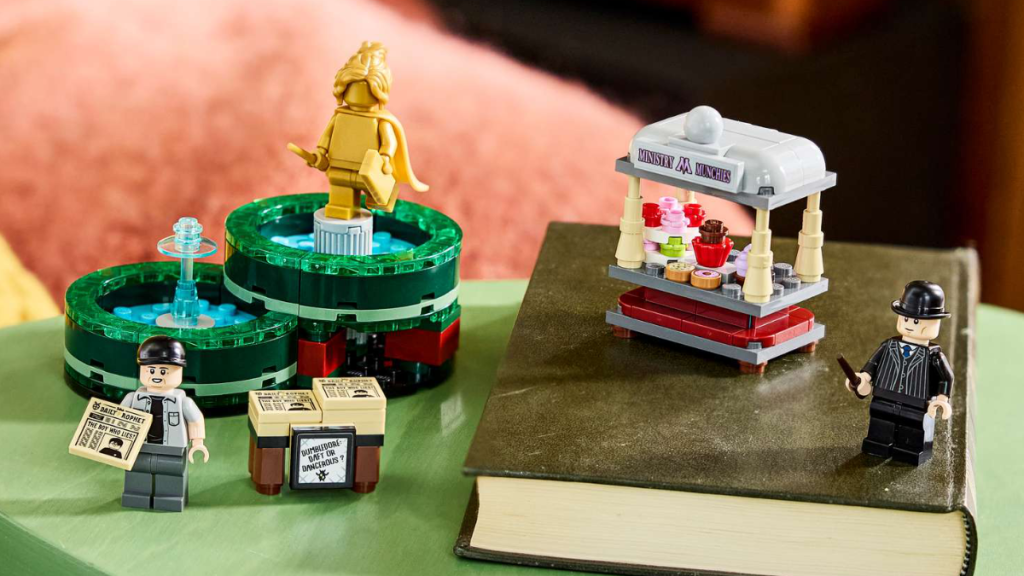LEGO lansează 40901 Ministry Munchies & The Daily Prophet Stands: O adiție magică pentru fanii Harry Potter