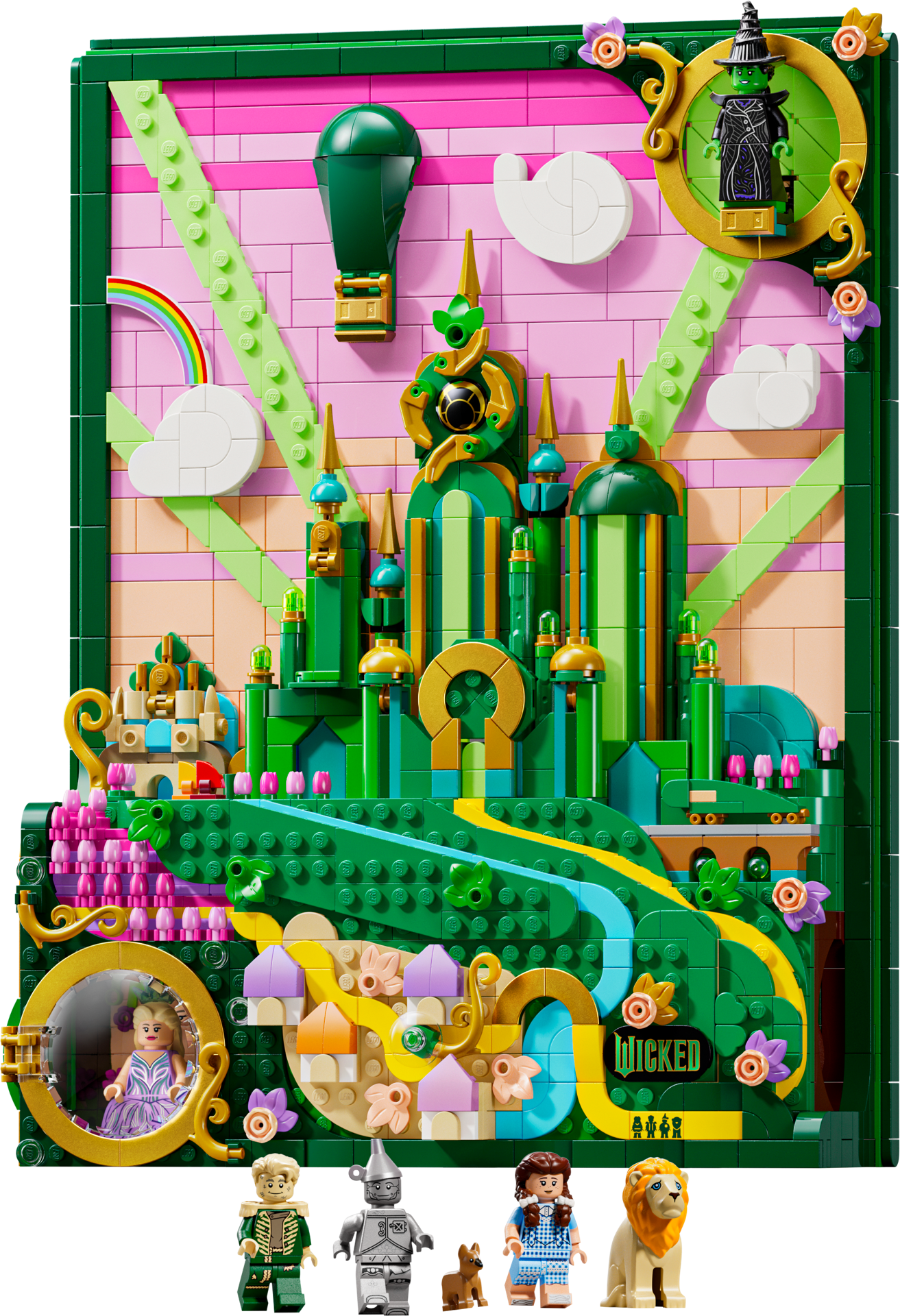 LEGO lansează prima minifigurină Wednesday: Academia Nevermore prinde viață în format microscale