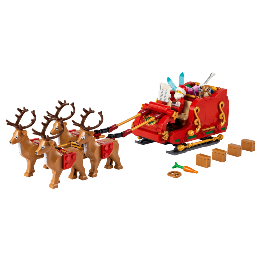 Detalii noi despre seturile LEGO de Crăciun 2026: O siluetă gigant pentru Doamna Crăciun și noi accesorii festive