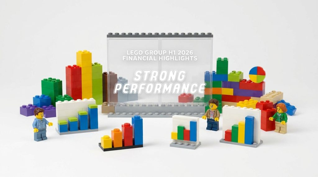 LEGO anunță rezultate financiare record pentru prima jumătate a anului 2026: Creștere masivă de 21% a veniturilor