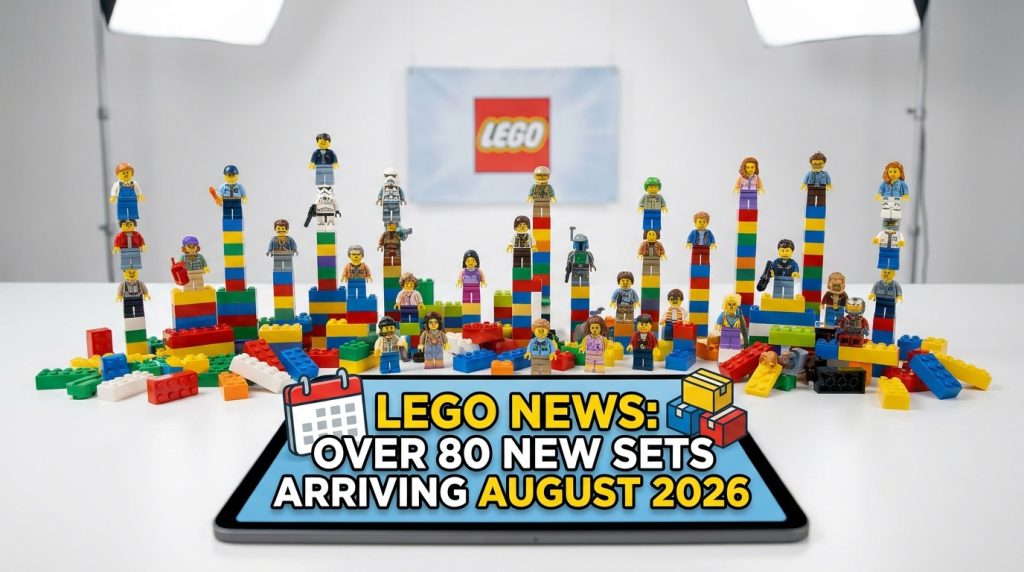 LEGO lansează peste 80 de seturi noi în august 2026: O explozie de creativitate pentru colecționarii din România