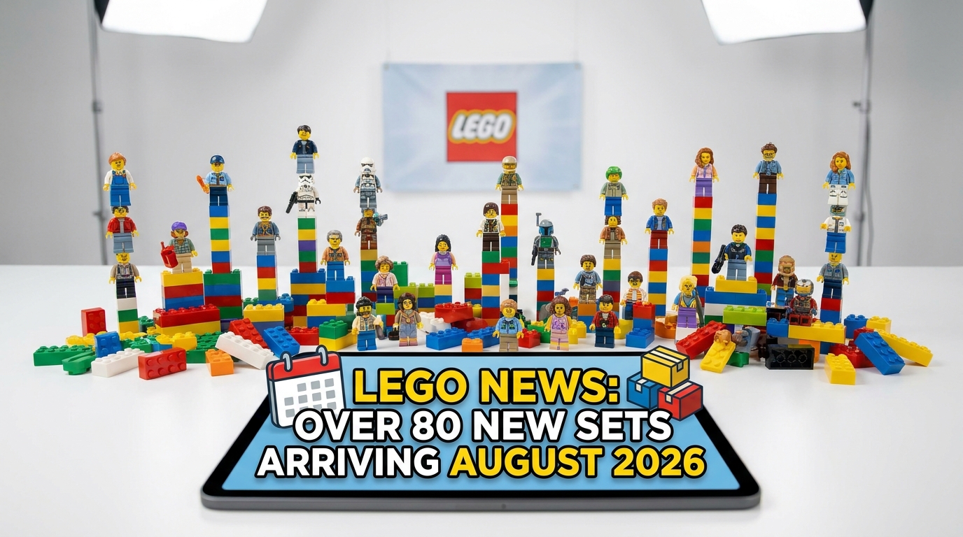 LEGO lansează peste 80 de seturi noi în august 2026: O explozie de creativitate pentru colecționarii din România