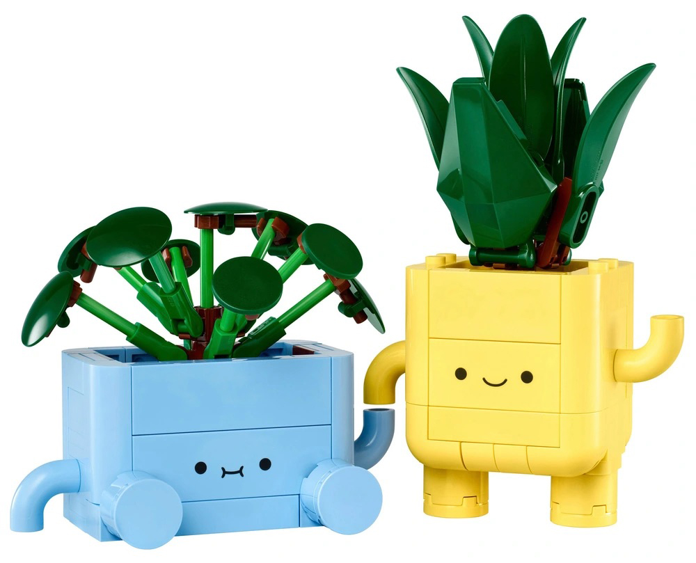 LEGO lansează 10371 Cosy Plants: Viitorul fascinant al plantelor cu personalitate din gama Botanicals