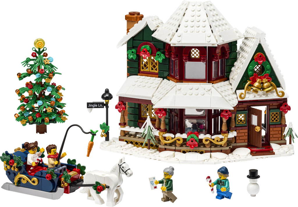 LEGO lansează Holiday House (11387): Noua nestemată a colecției Winter Village Collection