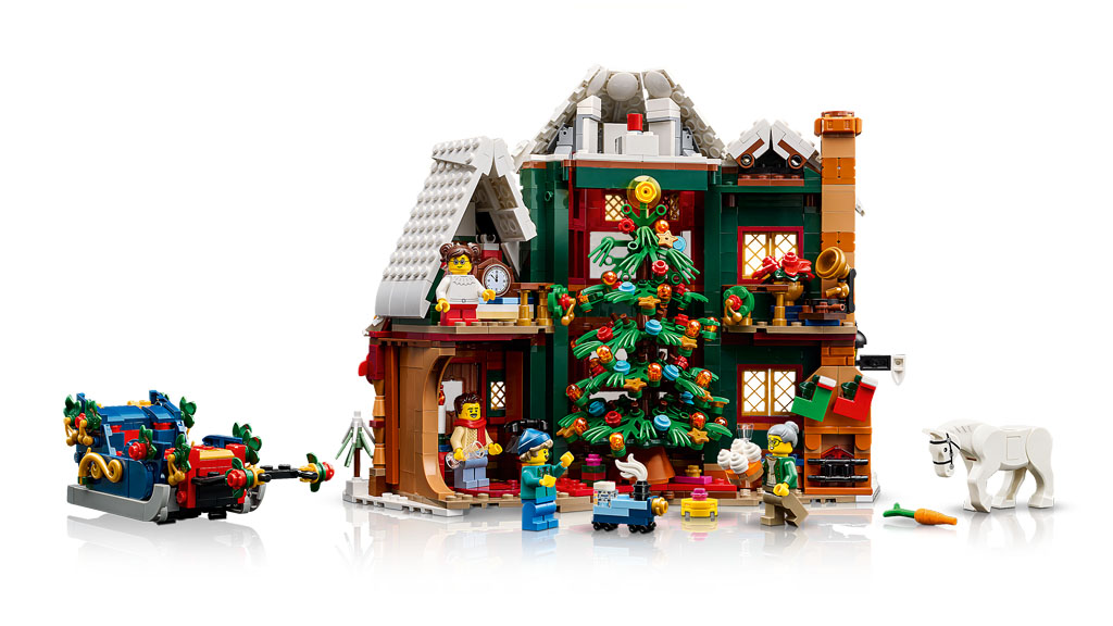 LEGO lansează Holiday House (11387): Noua nestemată a colecției Winter Village Collection