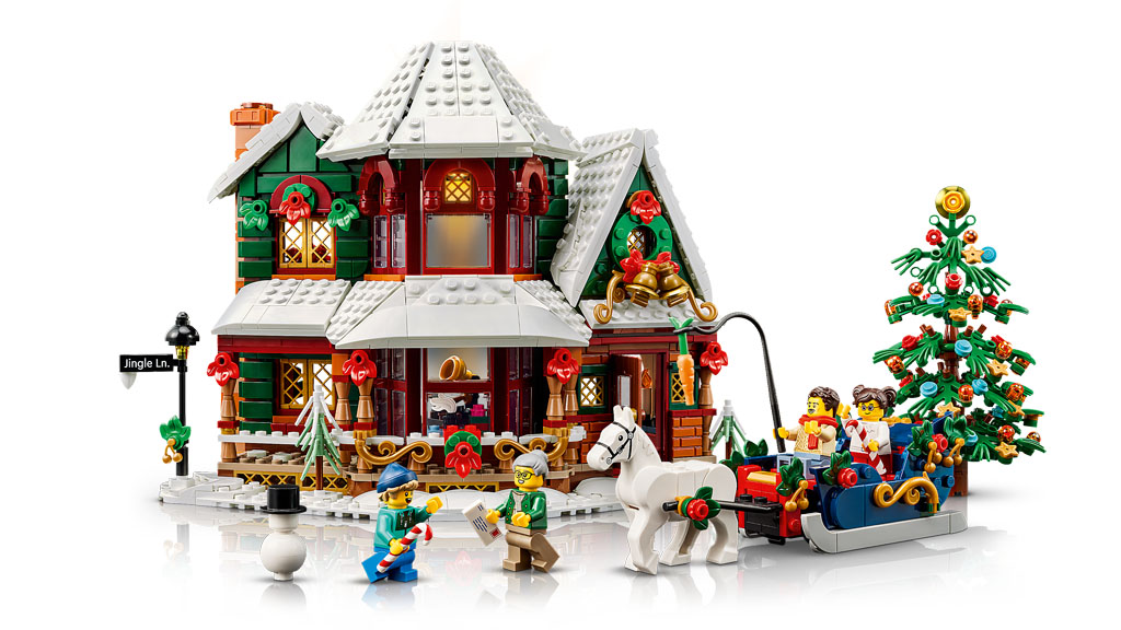 LEGO lansează Holiday House (11387): Noua nestemată a colecției Winter Village Collection