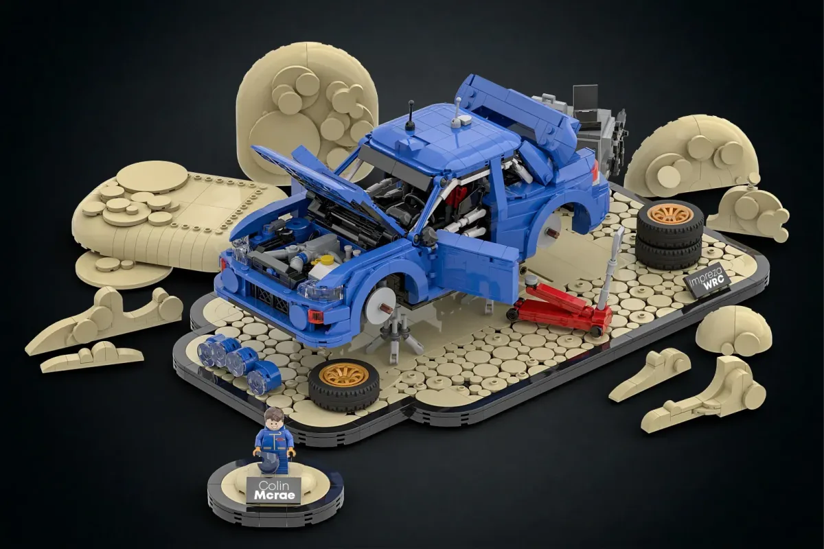 Noi proiecte LEGO Ideas: O legendă a raliurilor și o piață mexicană vibrantă ating pragul de 10.000 de voturi