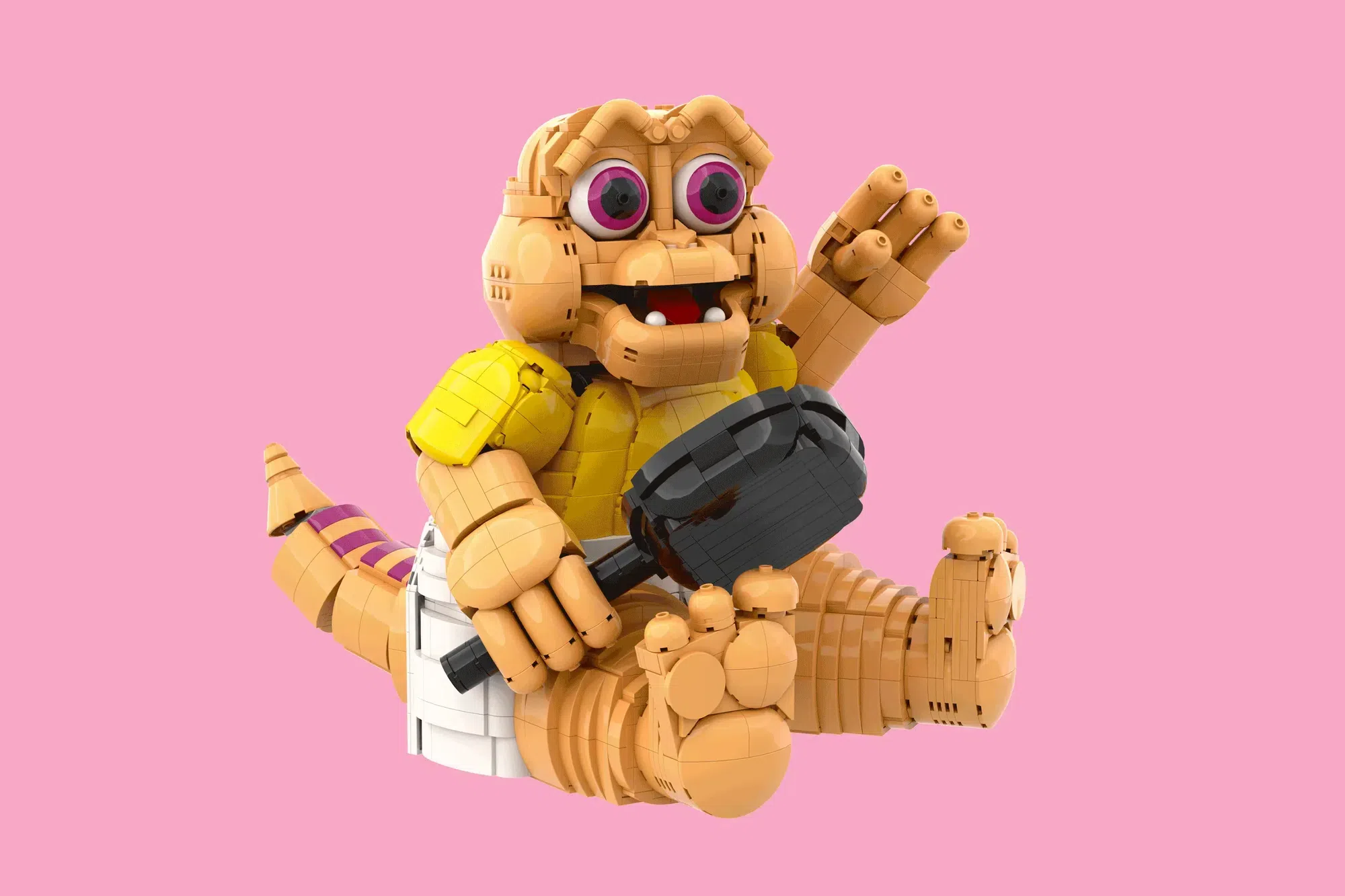 LEGO Ideas surprinde fanii: Baby Sinclair din serialul „Dinozaurii” atinge pragul de 10.000 de voturi