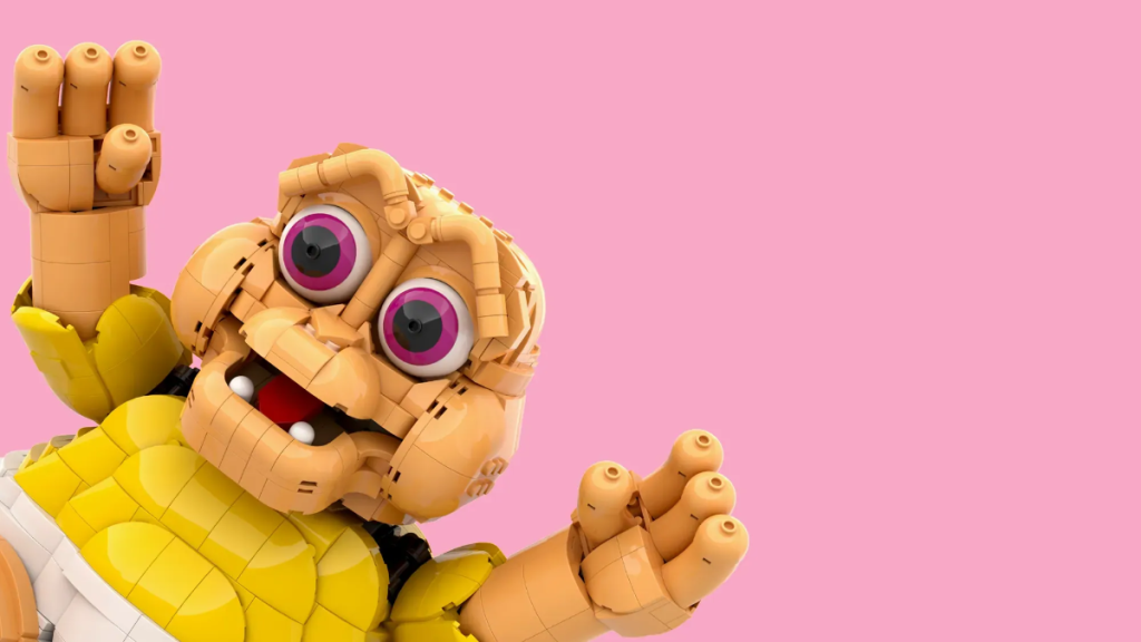 LEGO Ideas surprinde fanii: Baby Sinclair din serialul „Dinozaurii” atinge pragul de 10.000 de voturi