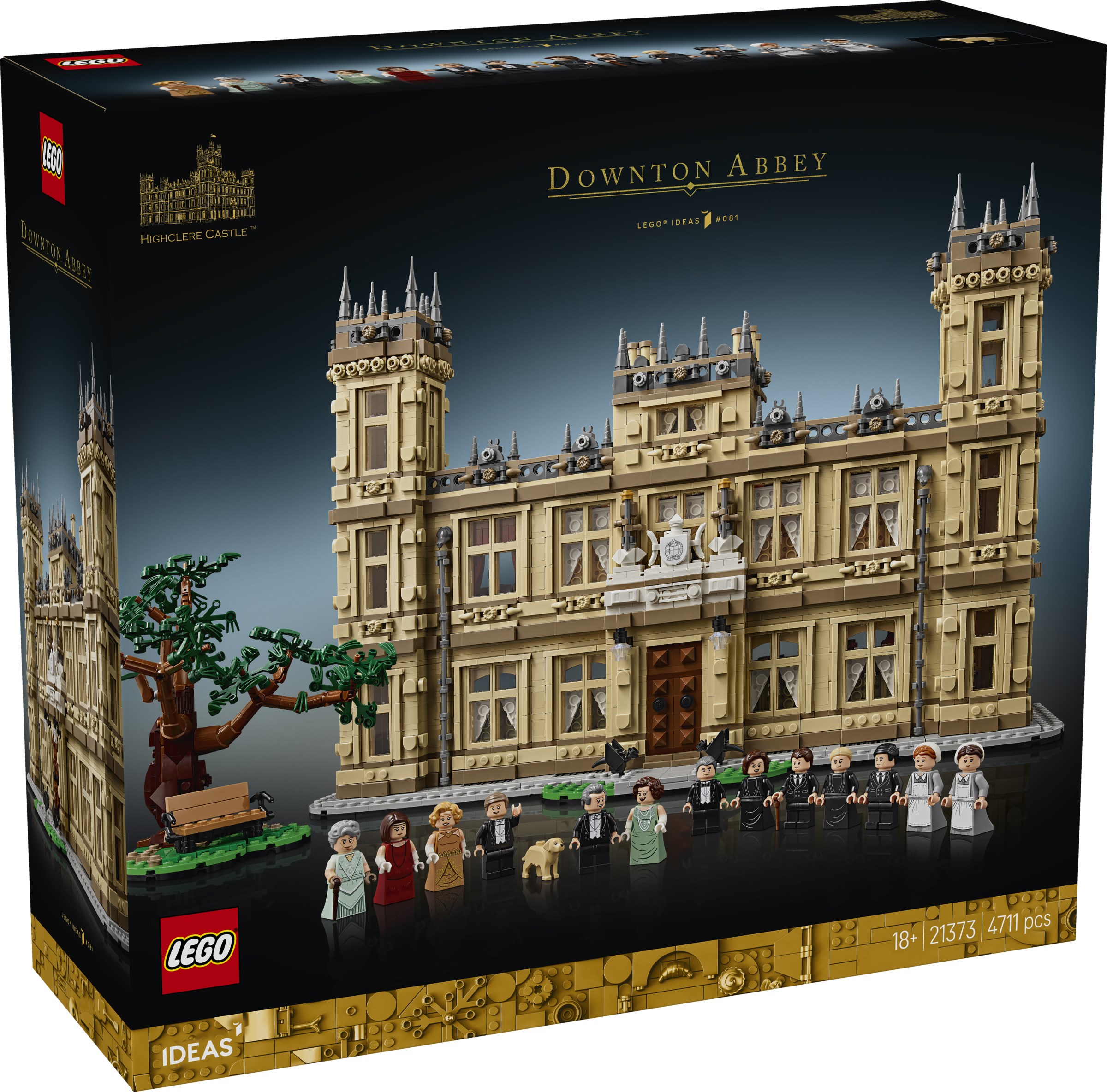 LEGO lansează spectaculosul set 21373 Downton Abbey: Arhitectură victoriană și eleganță britanică la 4.711 piese