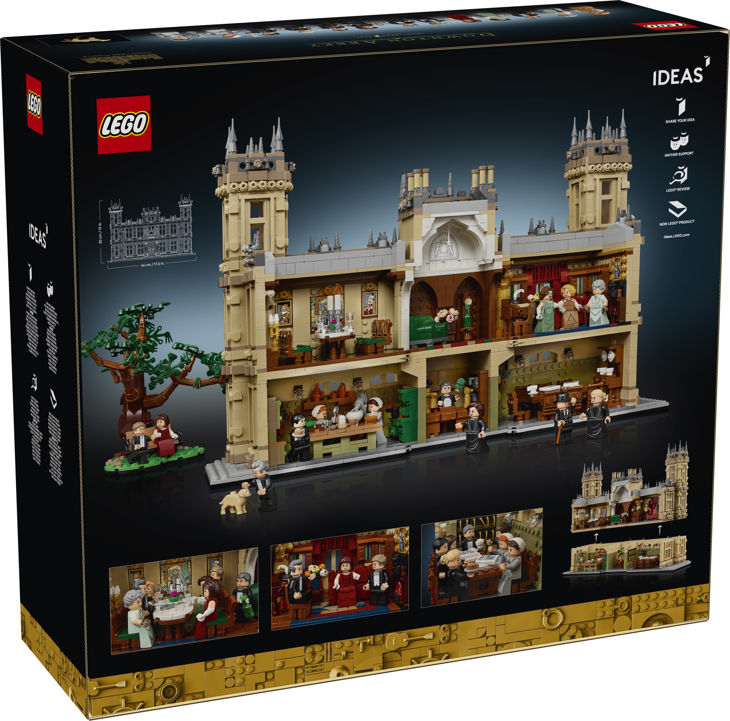 LEGO lansează spectaculosul set 21373 Downton Abbey: Arhitectură victoriană și eleganță britanică la 4.711 piese