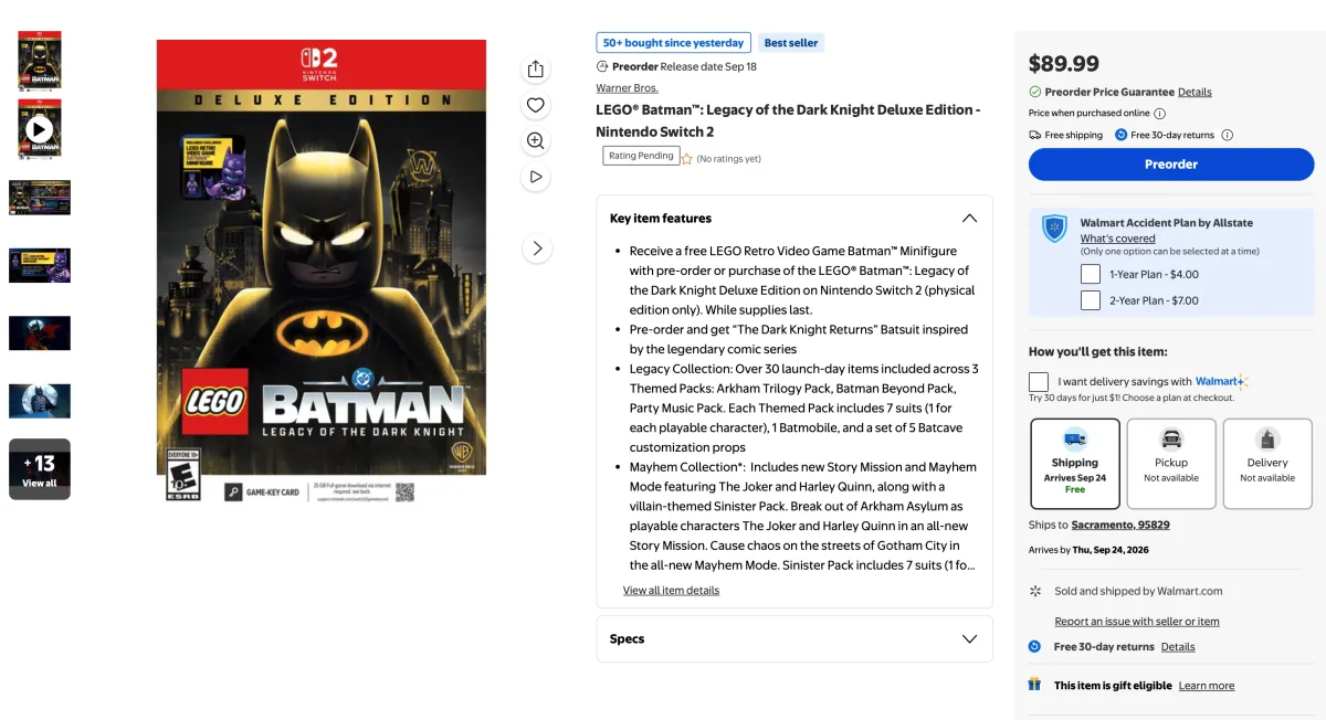 LEGO lansează exclusivitatea 30762 Retro Video Game Batman: O piesă de colecție rară inspirată de era 8-bit