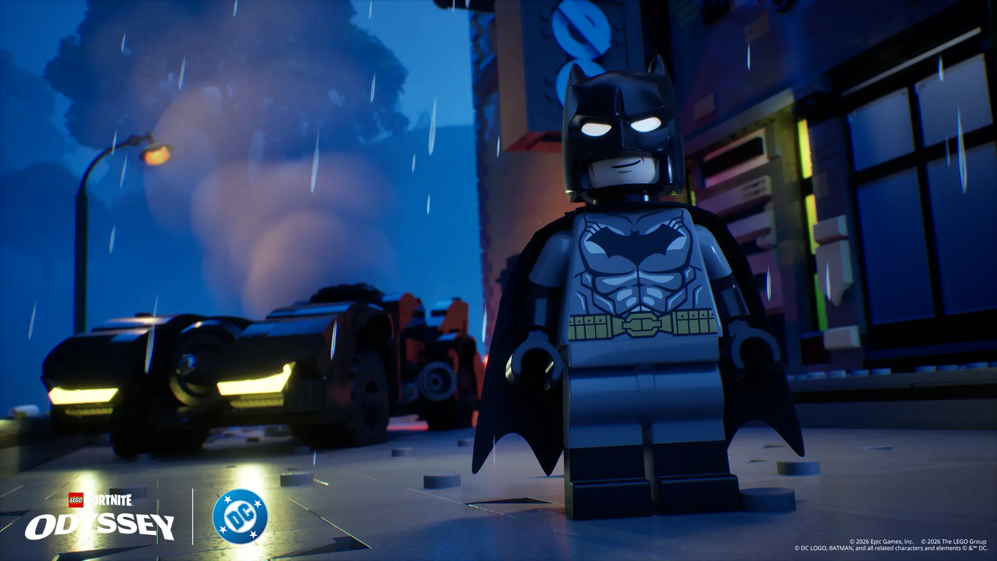 LEGO Fortnite lansează actualizarea Knight Shift: Batman și universul Gotham sosesc în Odyssey
