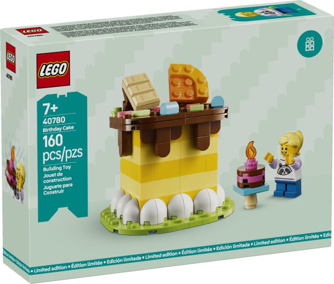 Ofertă specială LEGO: Sărbătorește cu setul cadou LEGO Birthday Cake (40780) în timpul evenimentului Insiders Members Day