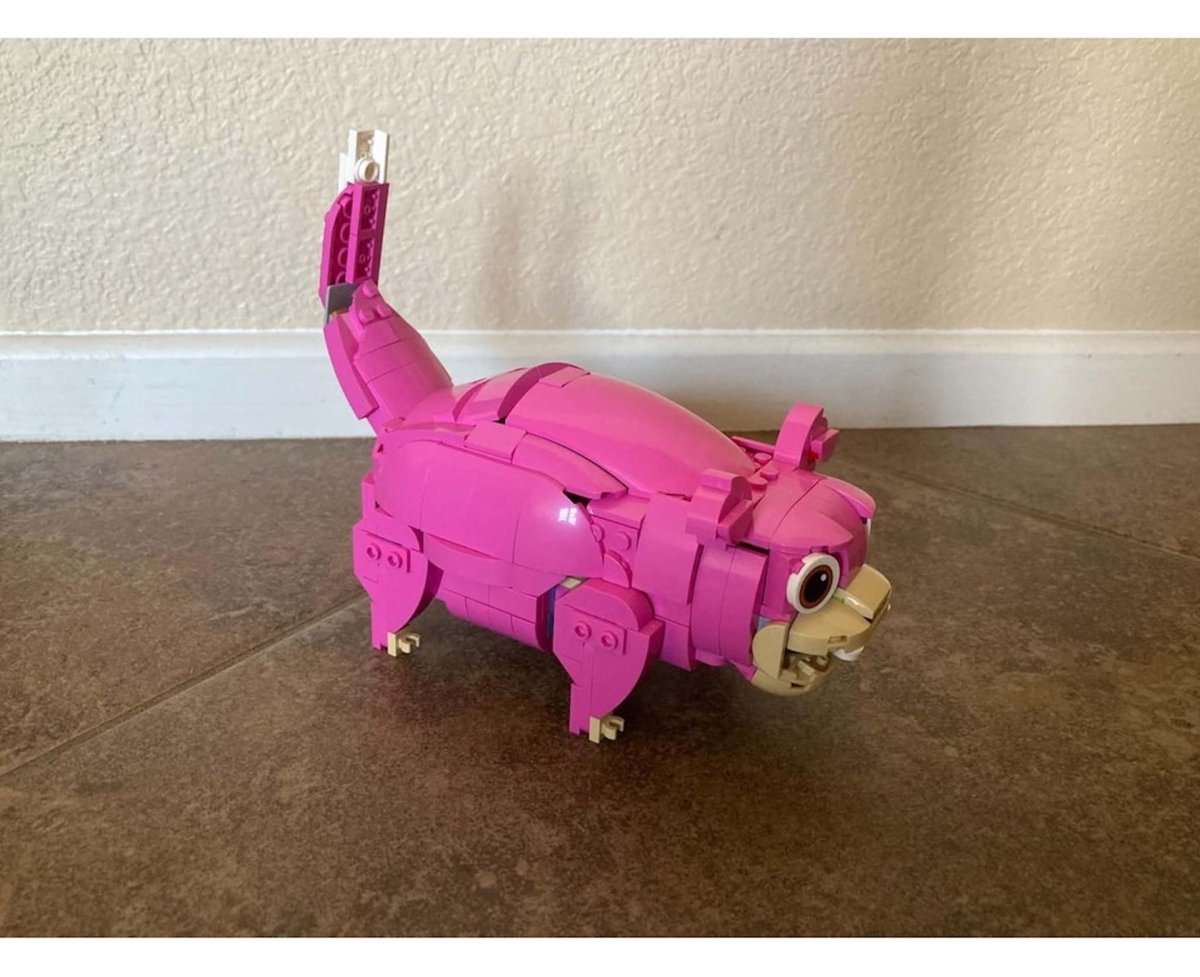 Detalii despre transformarea surprinzătoare a setului LEGO Disney Lotso într-un Pokémon Slowpoke