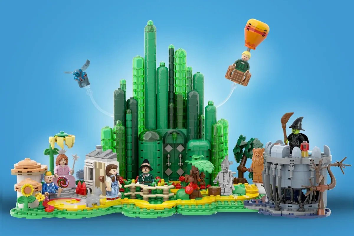 Drumul de cărămidă galbenă și pasiunea pentru fotbal: Două noi proiecte LEGO Ideas ating pragul de 10.000 de susținători