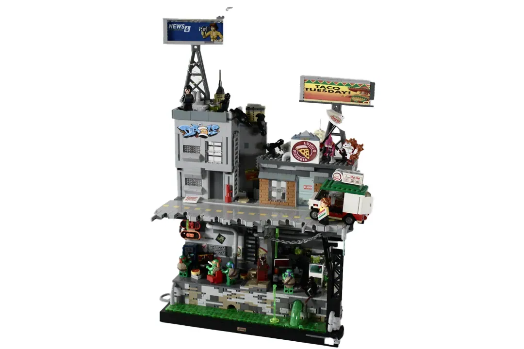 Țestoasele Ninja ar putea reveni în universul LEGO: Proiectul fan-made Sewer Showdown intră în etapa de analiză oficială