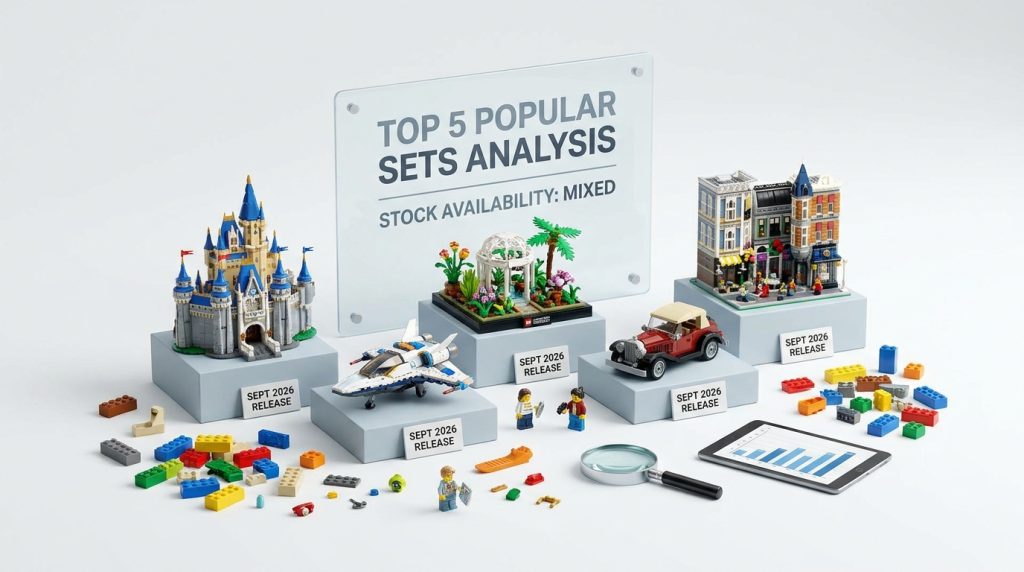 Cele Mai Populare 5 Seturi LEGO din Septembrie 2026: Analiza Stocurilor și Succesul de la Lansare