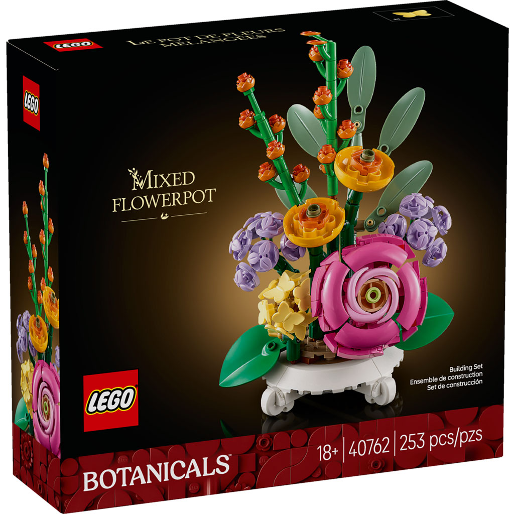 Ofertă specială: LEGO Botanicals Mixed Flowerpot (40762) revine ca bonus exclusiv pentru colecționari