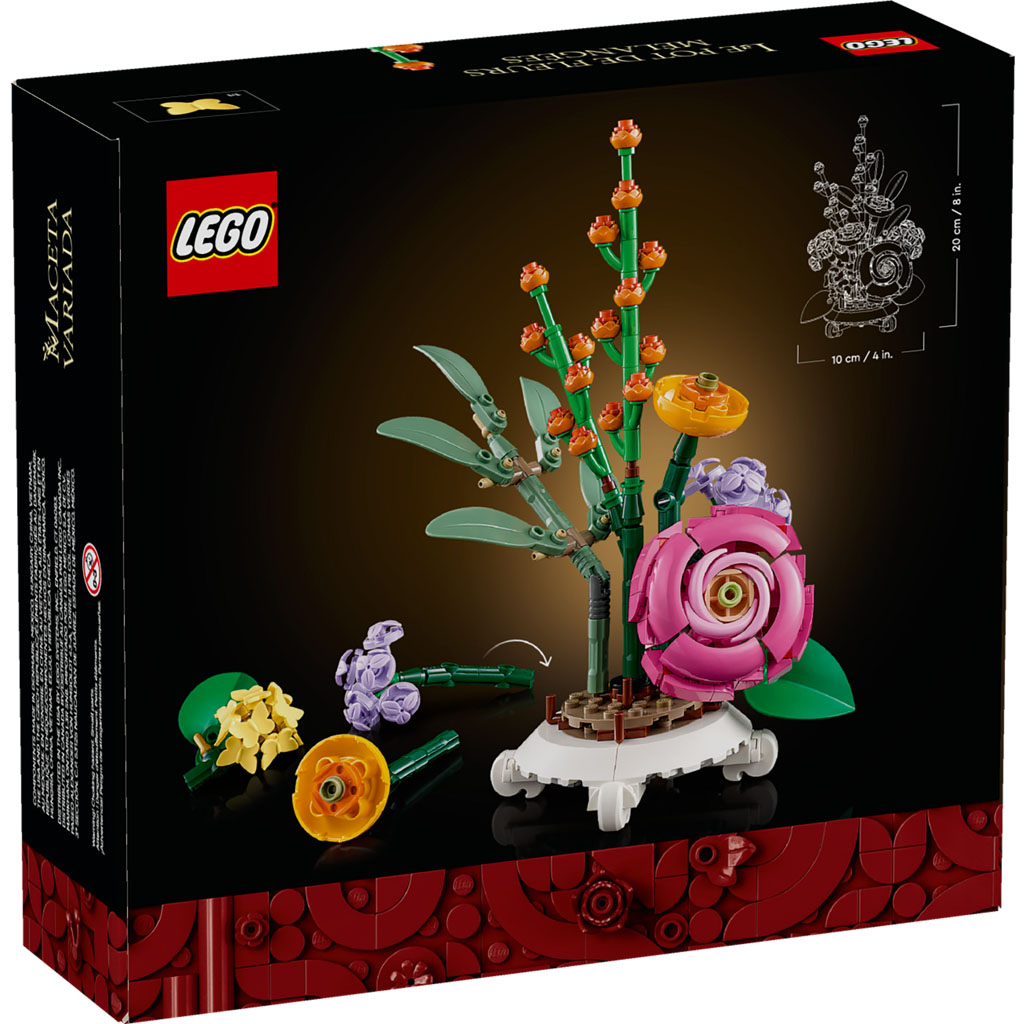 Ofertă specială: LEGO Botanicals Mixed Flowerpot (40762) revine ca bonus exclusiv pentru colecționari