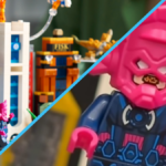Primele imagini cu fața dublă a minifigurinei LEGO Galactus din noul set The Marvel Skyline