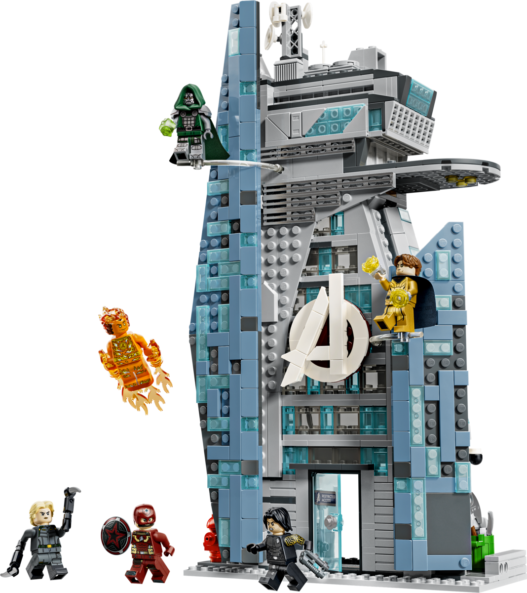 Detalii noi despre LEGO 76352 Avengers Doomsday: New Avengers Tower – Provocări de design și soluții pentru colecționari