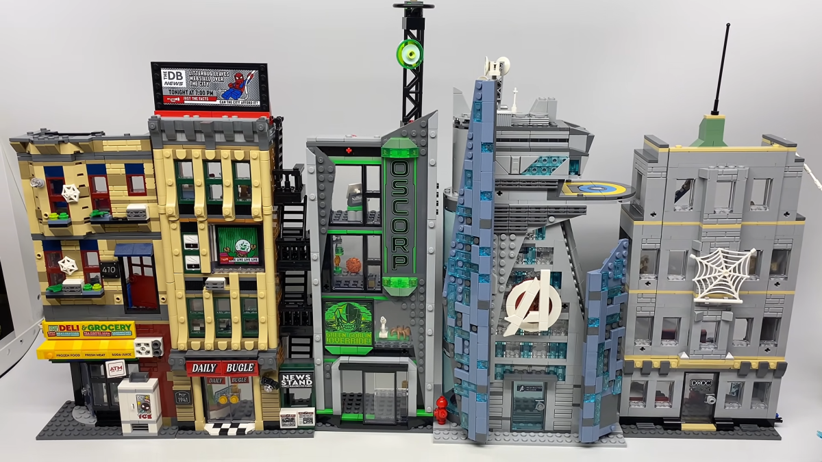 Detalii noi despre LEGO 76352 Avengers Doomsday: New Avengers Tower – Provocări de design și soluții pentru colecționari